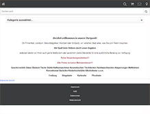 Tablet Screenshot of geschirrverleih-partywelt.de